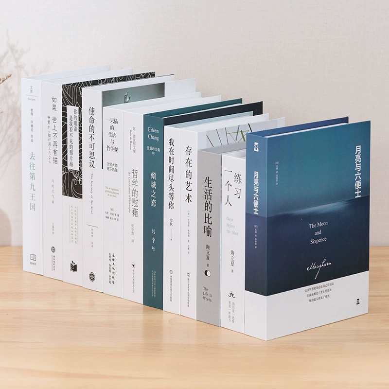 Китайская поддельная книжная декоративная украшения офис продаж библиотека аксессуары реквизит книжная полка моделированная книга