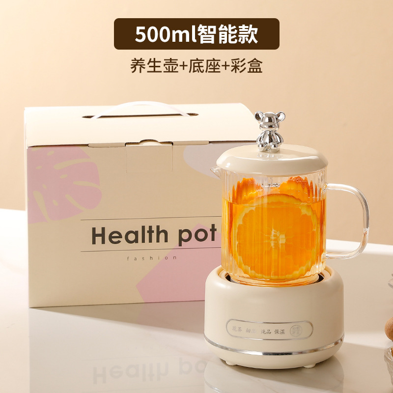一人养生杯炖煮神器多功能小型煮茶器煮茶炉家用迷你小茶壶烧水壶|undefined