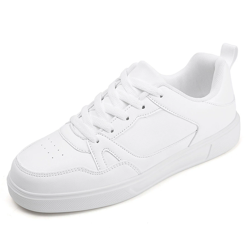 2023 Мужская и женская обувь, обувь для досок, маленькие белые туфли, весенние низкие кожаные ретро кроссовки для скейтборда, повседневная обувь для любителей больших размеров