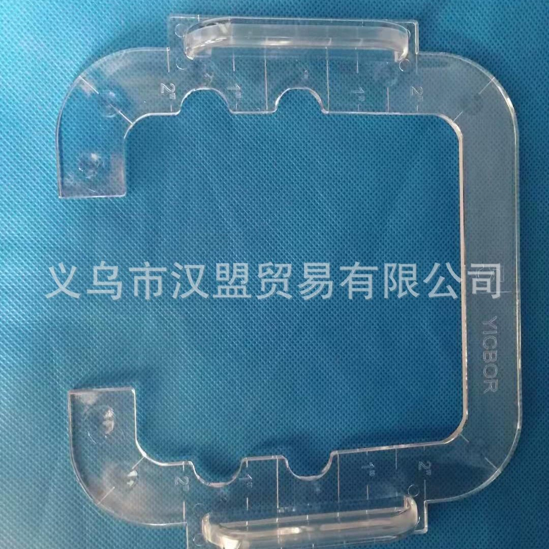 Трансграничная акриловая линейка для шитья в стиле пэчворк DIY узор линейка для сращивания пластиковая Рамка шаблон для шитья толкают рамку