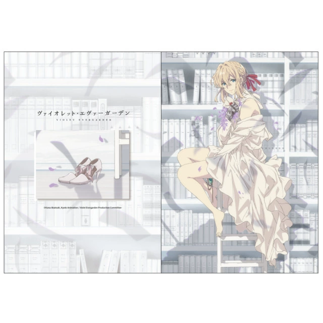 [Flash] Галактика Анимация Violet Evergarden сломанный цветок серия лазерный билет карточка-подборная коробка подвеска