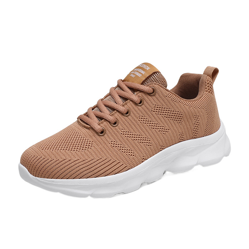 Zapatos deportivos ultraligeros de mujer 2025, nuevos zapatos de verano transpirables de malla ligera y suave, cómodos para estudiantes zapatos de carrera casuales