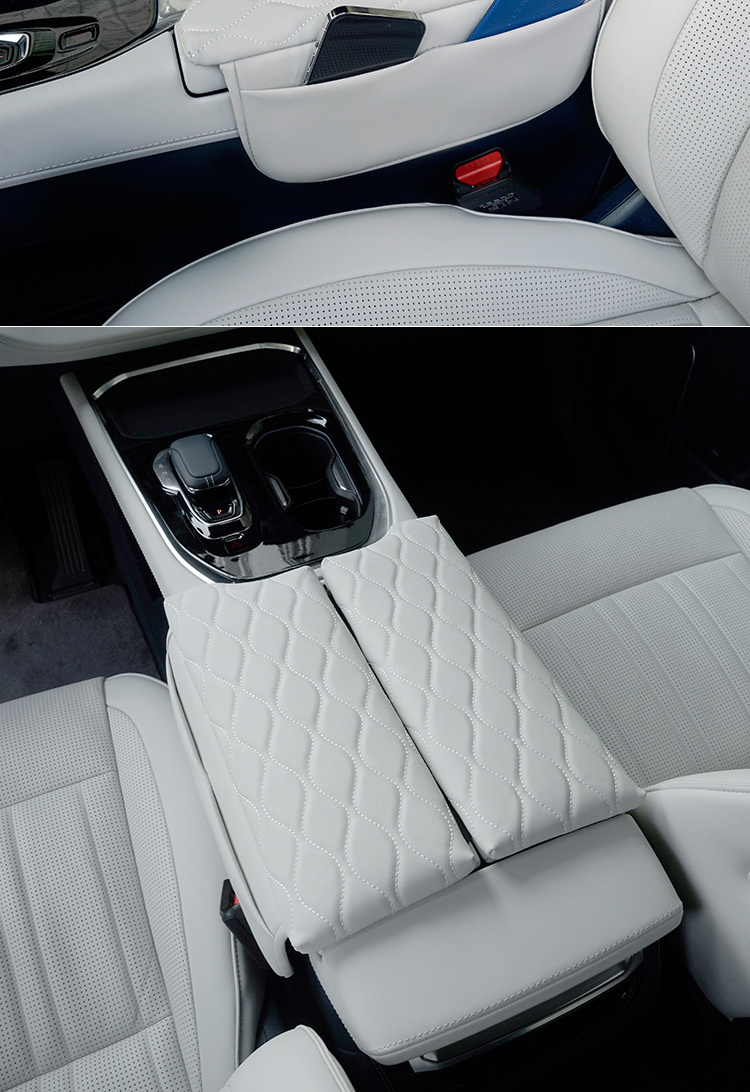 Suitable for polar krypton 009 special armrest box cover central storage booster pad storage interior decoration car supplies