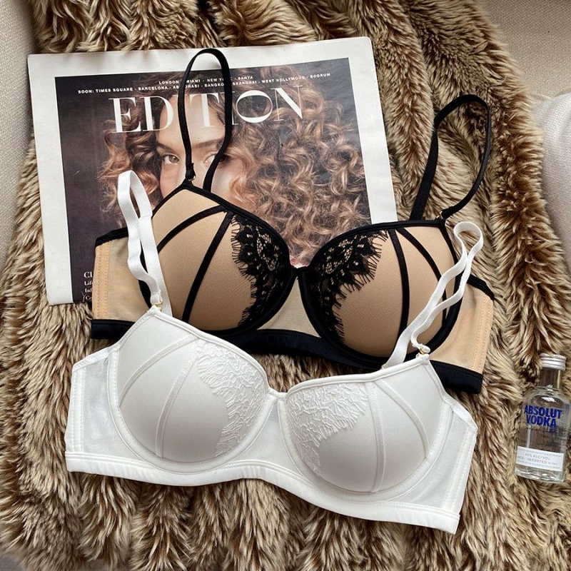 Supporting underwear, steel ring bra, bra top, set