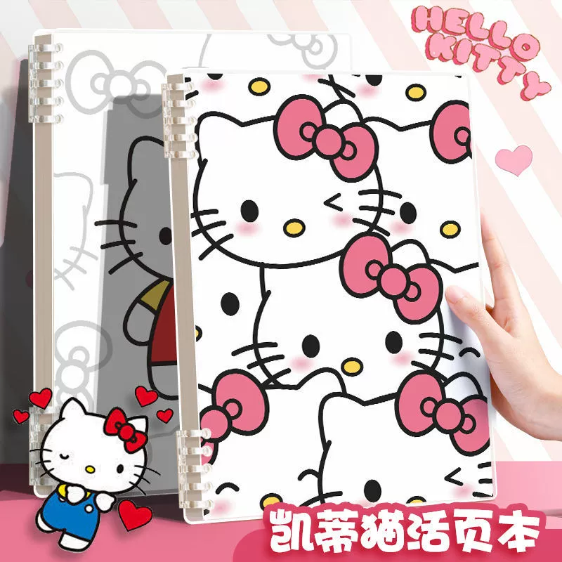 Hello Kitty, Hello Kitty, ноутбук, качественная милая книжка для учителей, страничка оторвана