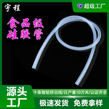 食品级硅胶管批发透明软管多规格耐高温饮水机茶具硅胶套管手感油