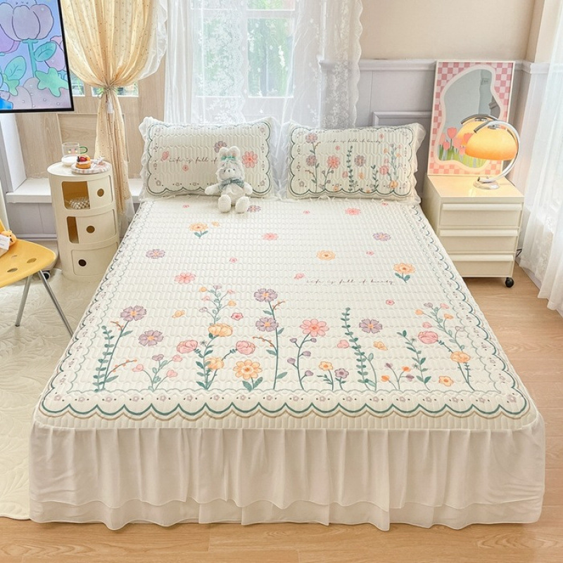 Korean Style Maternal and Infant Grade Fabric, Comfortable, Breathable and Safe for Sleeping, Ice Bean Mat, Cartoon Pattern, Cute and Fresh for Kidsren Korean Style Maternal and Infant Grade Fabric, Comfortable, Breathable and Safe for Sleeping, Ice Bean Mat, Cartoon Pattern, Cute and Fresh for Kidsren