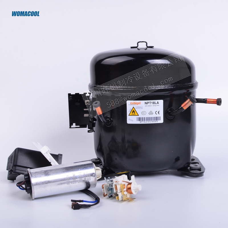 Cubigel/Kubing Npt18La R290 Refrigerant Voltage 220-240V~50Hz Freezer Compressor Cubigel/Kubing Npt18La R290 Refrigerant Voltage 220-240V~50Hz Freezer Compressor