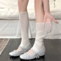 夏季女士法式浪漫堆堆袜