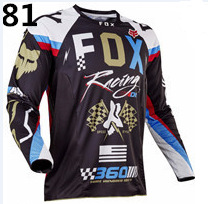Nuevo FOX Bicicleta de montaña Ropa de ciclismo Motocross Ropa de descenso Camiseta transpirable Top de manga larga al por mayor