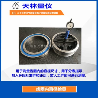 带表检具齿圈内直径检具位置测具高精度综合量规便携式非标量检具