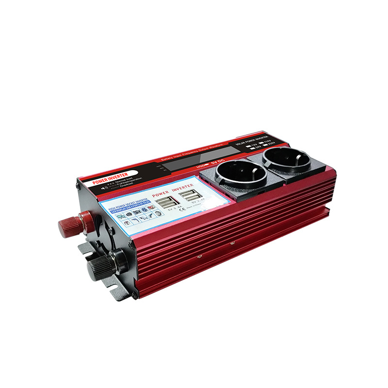 Amazon Hot Model European Standard 4000W/5000W/6000W Car Inverter Solar Power Converter