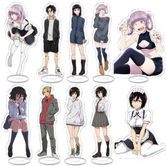 徹夜之歌動漫周邊擺件夜守光七草薺桔梗芹本田蕪亞克力立牌小禮品