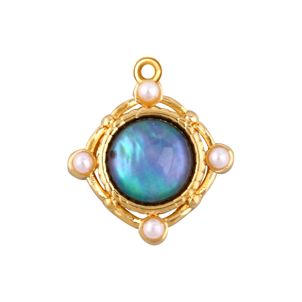 2g Weight Pendant Jewelry Making Type 12*12mm Jewelry Making Size Shell, Zircon Inlay Material DIY Jewelry Accessories Classification 1 Piece Quantity Copper Material Heart Shape Pattern All Seasons Season Plating Design Elegant, Vintage Style Style 1 Piece 12*12mm Copper Shell Zircon Heart Shape Pendant 14