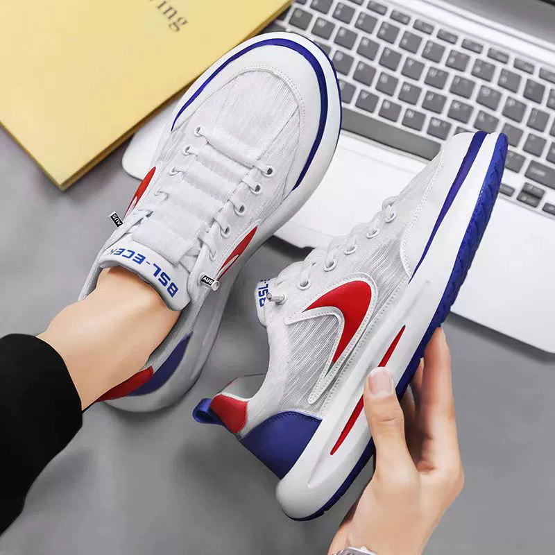 Breathable comfortable universal sports summer casual footwear for leisure, trend shoes, soft sole