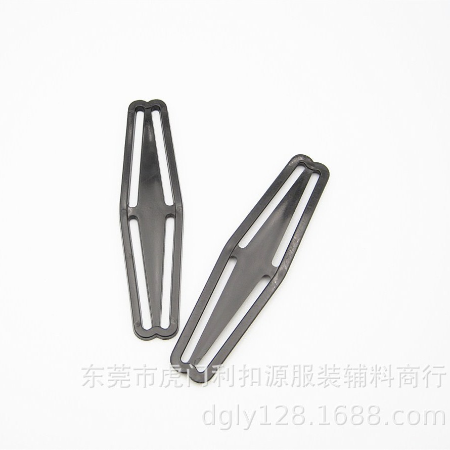 40mm hebilla transparente hebilla hexagonal negra hebilla transparente de ajuste de cuatro lados diámetro interno de 40mm