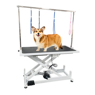 Pet Electric Lifting Beauty Table Air Pressure Table Cat and Dog Styling Trimming and Blowing Medium and Large Dog Beauty Table Hydraulic Table