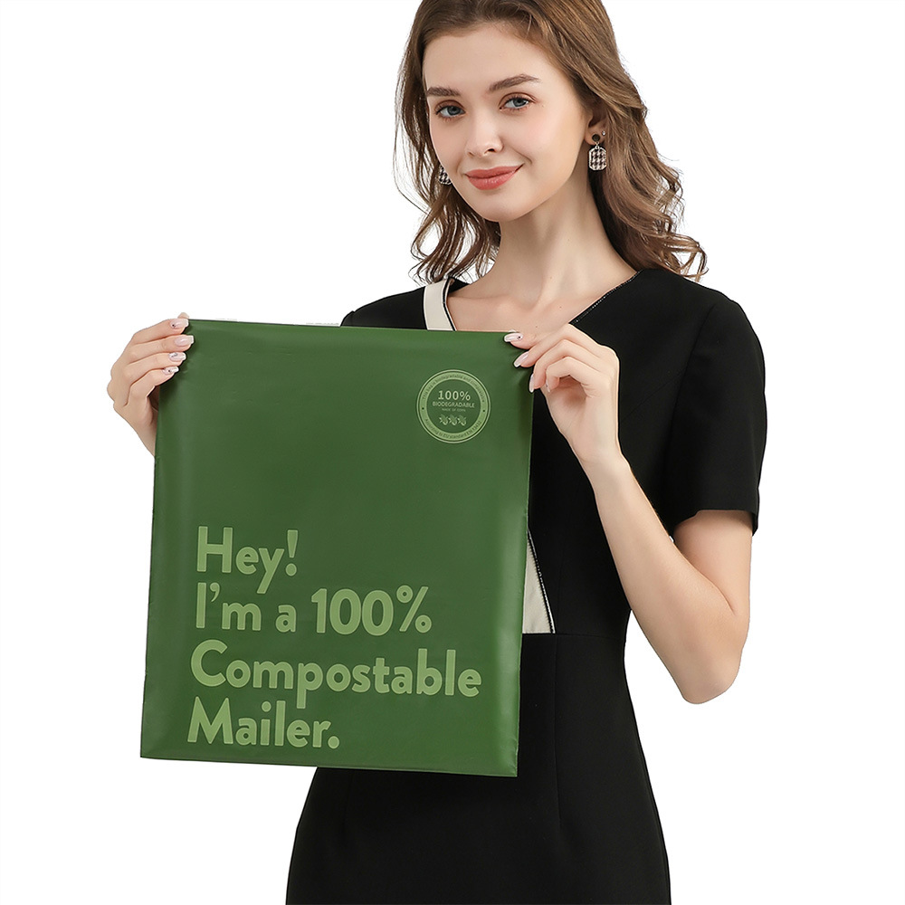 Bolsas exprés degradables transfronterizas, bolsas de embalaje, bolsas de degradación, bolsas ecológicas, bolsas de ropa, bolsas de embalaje, bolsas autoselladas degradadas