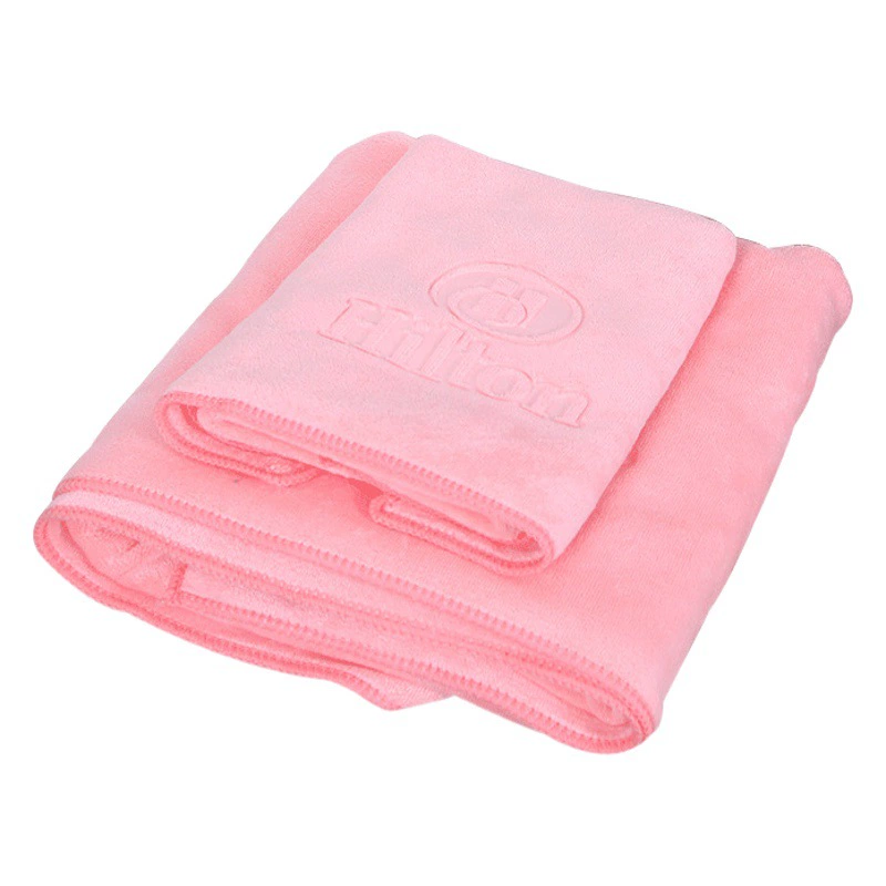 Hilton Hotel Банное полотенце Полотенце из двух частей Комбинация Нано тонкого волокна костюм Бытовая вода Абсорбент Банное полотенце Групповая покупка