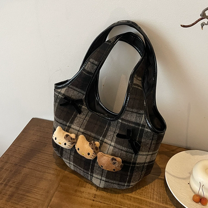 Demi-season shoulder bag, handheld one-shoulder bag
