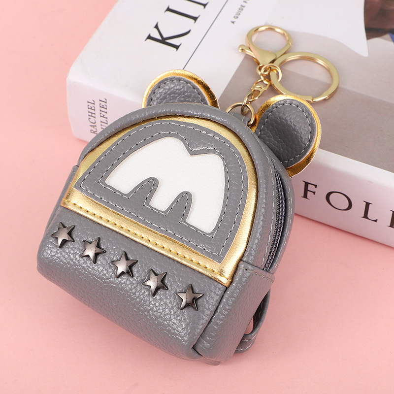 Bolso de mujer 2023 nuevo pequeño bolso de La Moneda monedero estudiante femenina llavero de una pieza moneda bolsa