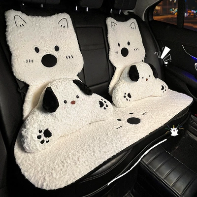 Thickened Stuffed Warm Seat Cover: Seat cushion, seat cover