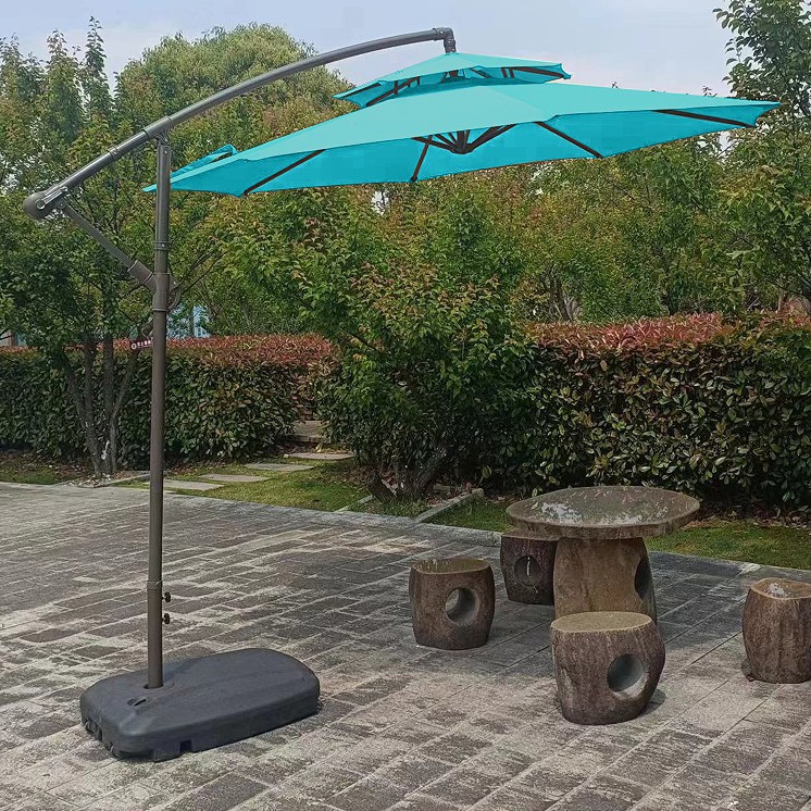 Paraguas para jardín, paraguas para jardín, paraguas al aire libre, paraguas laterales, paraguas anti-UV, tendencia creativa image 63