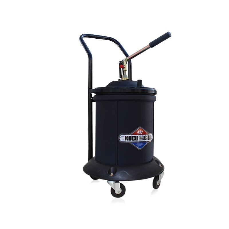 Shanghai Keqiu GZ-30B manual amarillo 30L pistola de mantequilla engrasadora de alta presión máquina de llenado a base de litio de grasa image 5