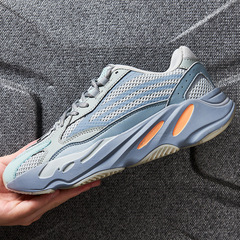 Putian Coconut Shoes 700V2 High Version True Explosive Sea Salt Inertia Black Soul Couple Dad Shoes Sports Shoes