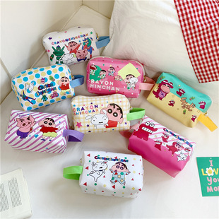 New Handbag Women's Fashion Cartoon Bag Student Pen Holder Girl Stationery Storage Bucket Cute Small Bag Canvas Bag