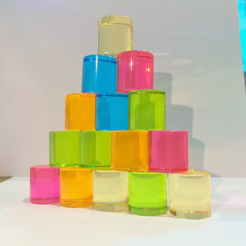 亚克力圆柱积木