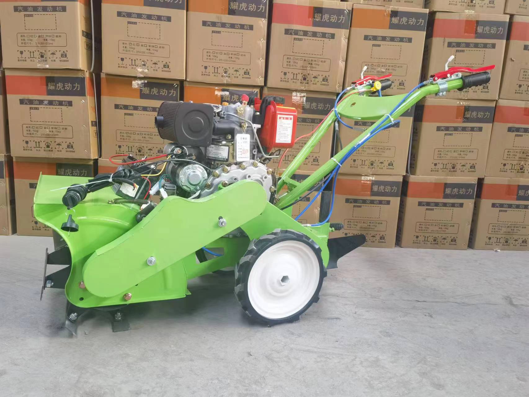 广东小型多功能微耕机除草松土开沟机机170汽油锄草机旋耕机厂家