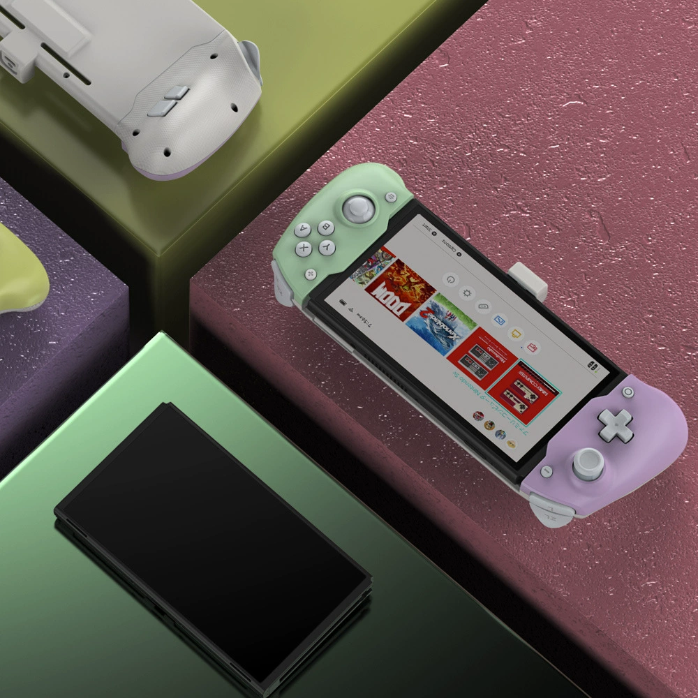 SWITCH OLED host direct-inserted handle Switch grip with six-axis gyroscope vibration TNS -125