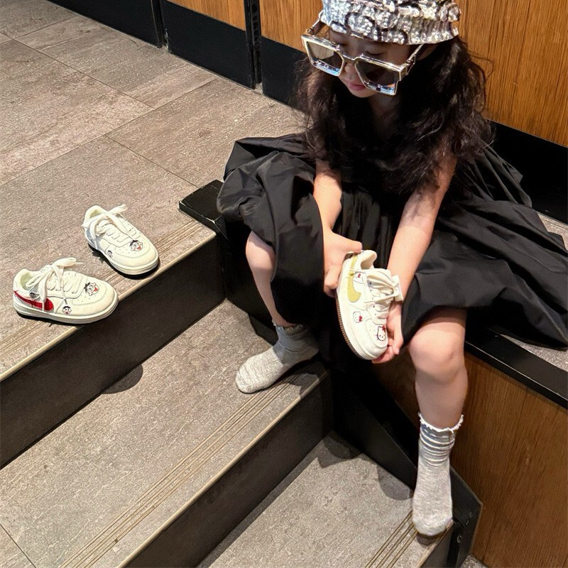 儿童鞋子2025秋季新款KT猫软底男女宝宝休闲百搭运动鞋旺仔小白鞋|undefined