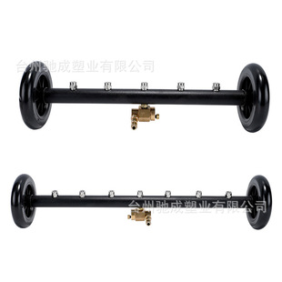 Cross-border high-pressure water gun dual-function surface cleaner 5-hole 7-hole chassis brush washing machine water broom 4000psi