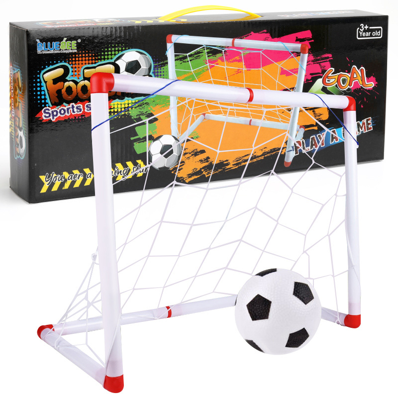 Los niños educativos Juguetes Comercio exterior desmontable interior al aire libre Deportes Fútbol puerta bomba de aire inflable fútbol