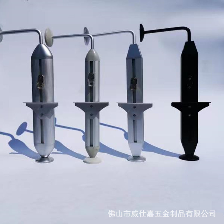 开放式衣柜组合金属柱架 DIY组合衣帽间工业铝合金储物间货架立柱