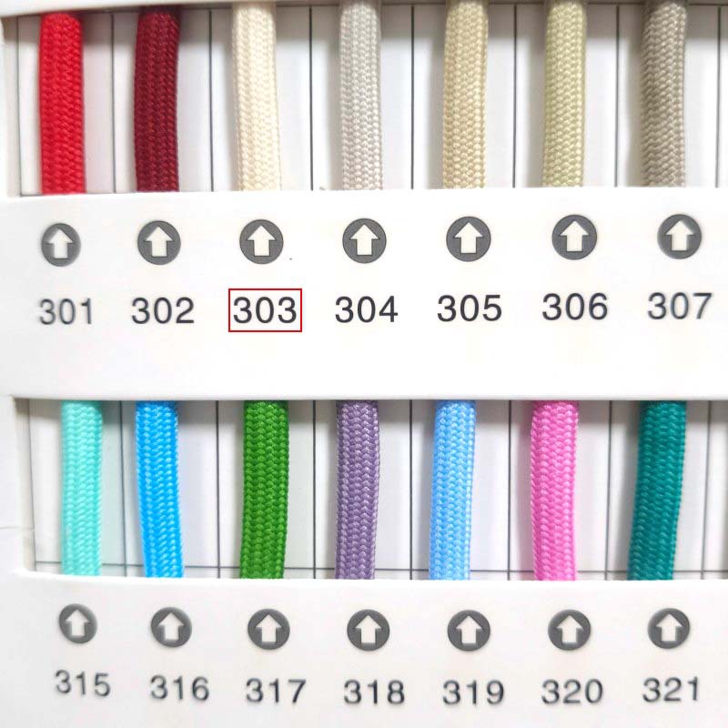 210 color 4mm color unisex cifrado cordón redondo negro y blanco cordón de zapatos casuales para zapatos blancos pequeños