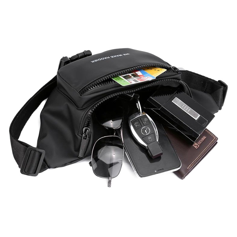 Cross-border Explosive Waterproof Chest Bag Men's Fashionable Outdoor Waist Bag Casual Shoulder Chest Bag Men's Crossbody Bag