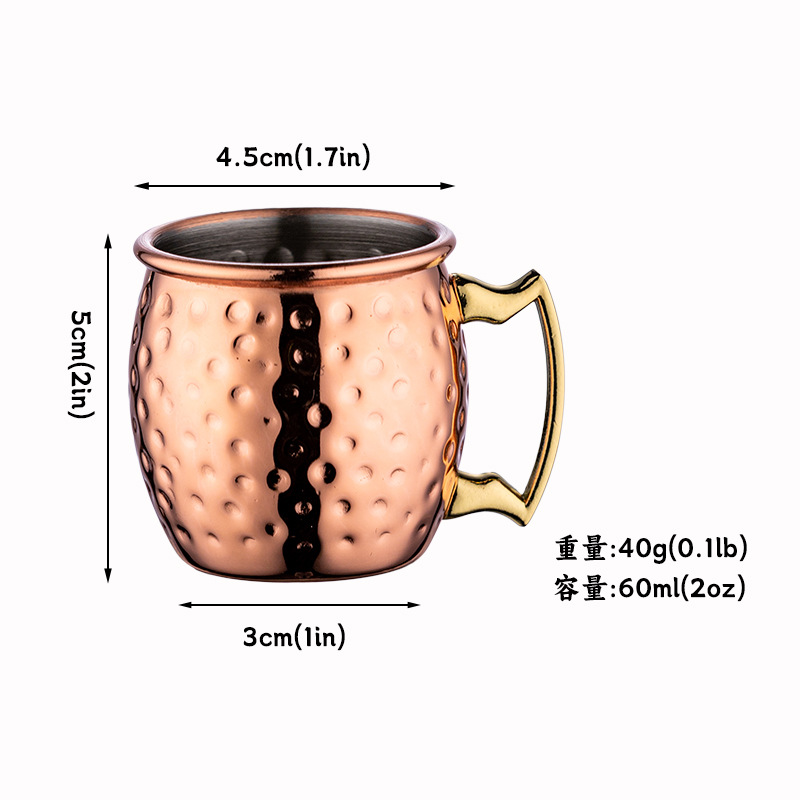 Hammer Point Copper Cup Moscou Mule Copper Cop