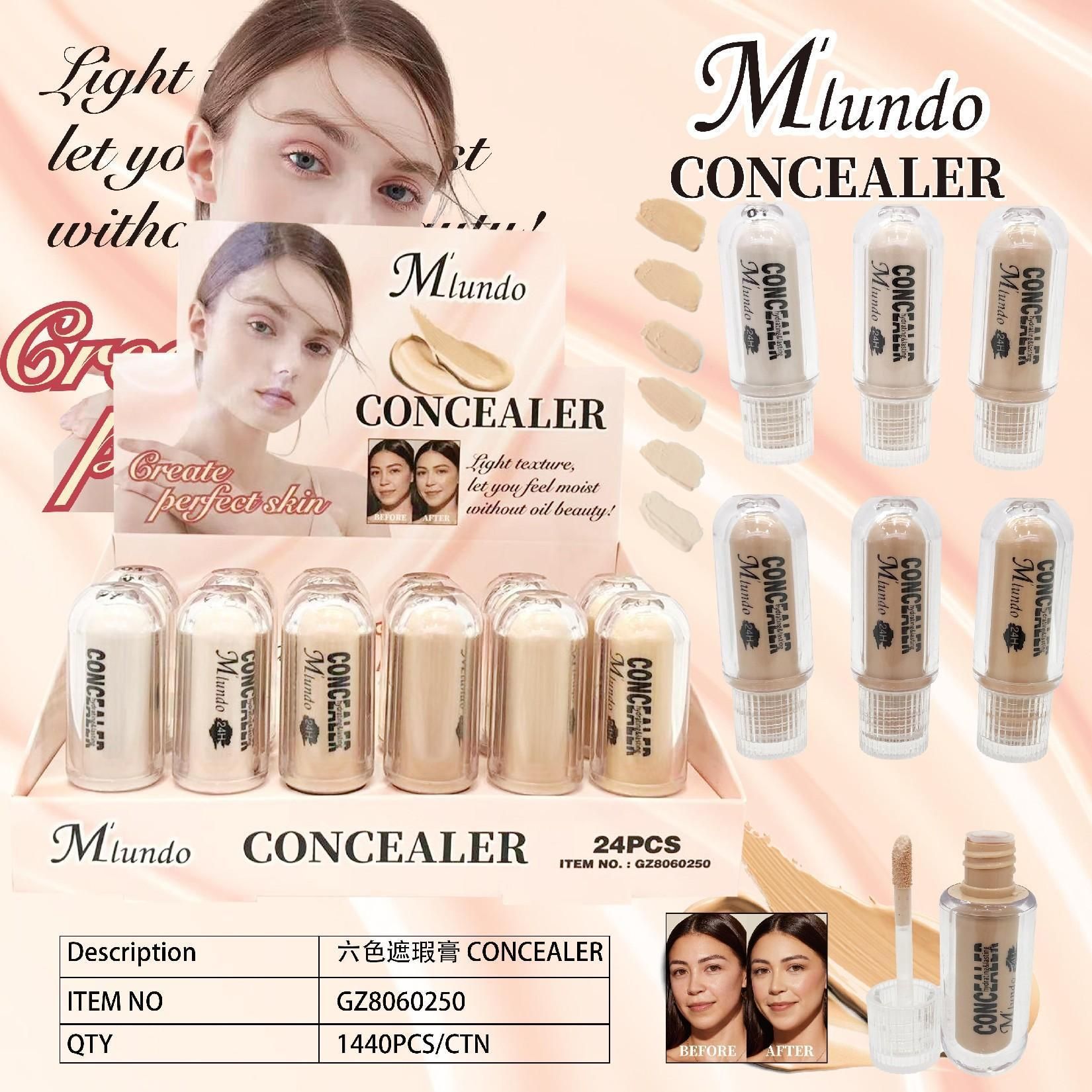GZ8060250 six-color concealer: