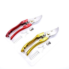 168園林剪刀批發花枝剪盆景剪刀SK5鋼家用園藝剪刀園林果樹修枝剪