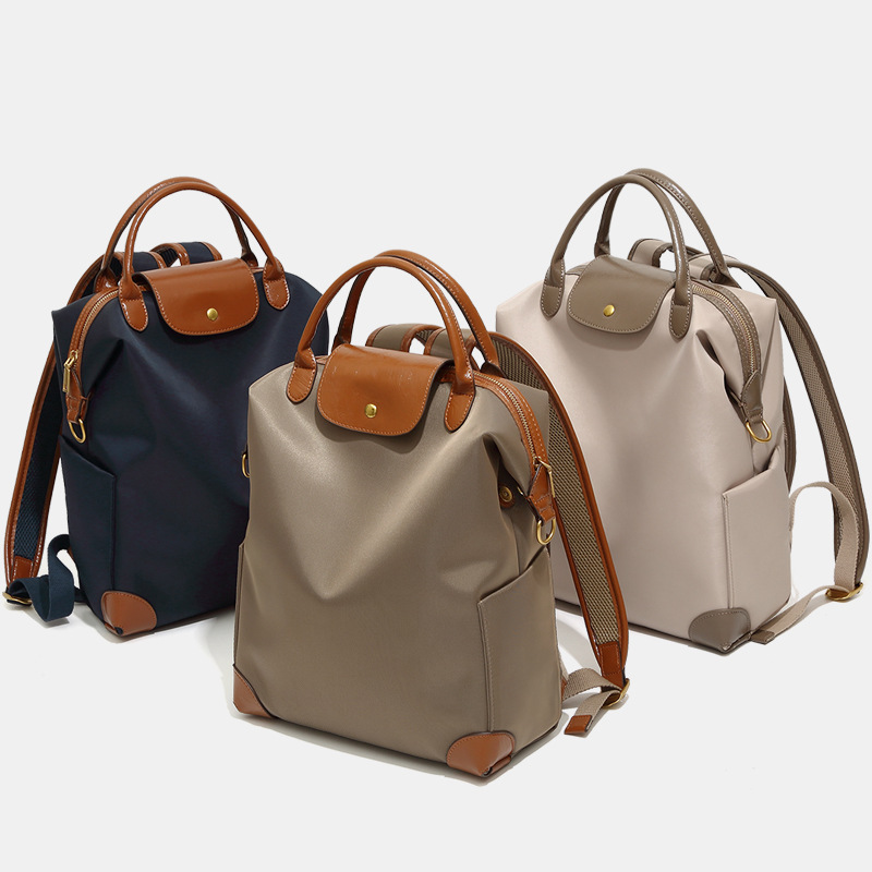 High-end backpack, commuter computer bag, lightweight large-capacity nylon outdoor backpack, business travel bag