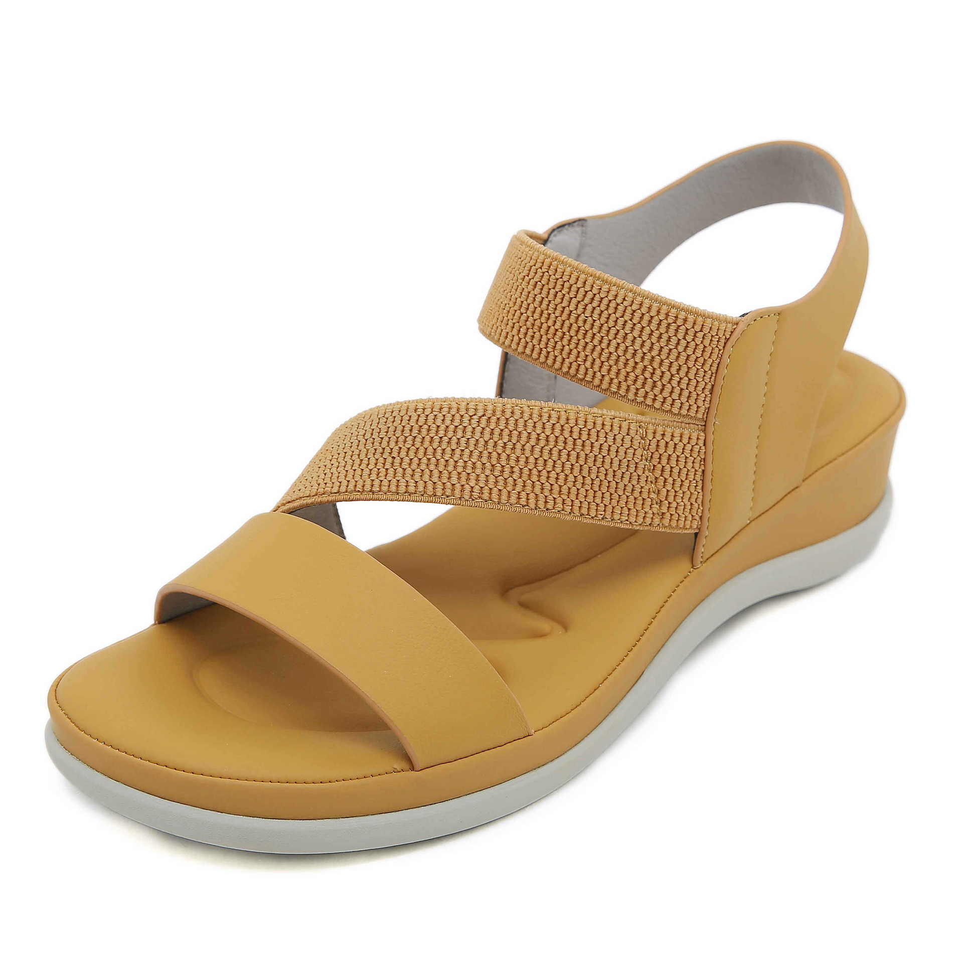 JS554 - 2 verano 2025 dulces sandalias de moda para mujeres comercio exterior zapatos de playa al por mayor