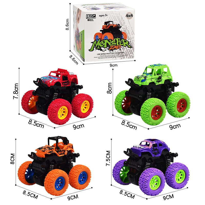 Transfronterizos temu bienestar para niños ingeniería de retroceso coche juguete coche de dibujos animados coche premio inercia 1 de junio