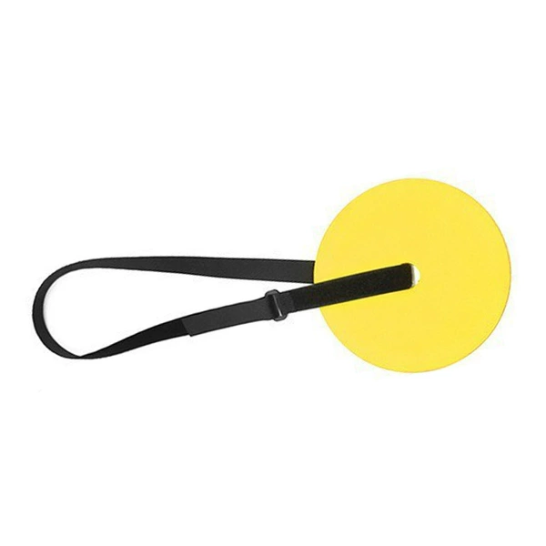 Yellow belt with velcro
