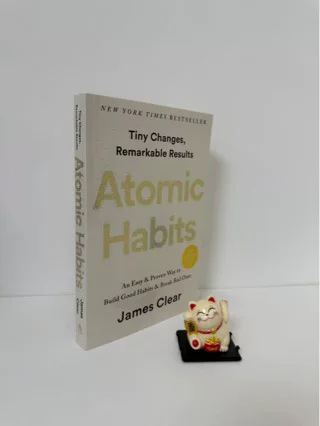 Атомные привычки Английская версия Atomic Habits Простой способ вырабатывать хорошие привычки и избавляться от плохих привычек