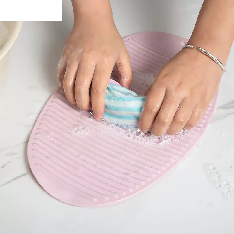 Силиконовая мини-стиральная машина, Студенческая Складная Нескользящая стиральная машина, домашняя многофункциональная Туалетная панель, портативная