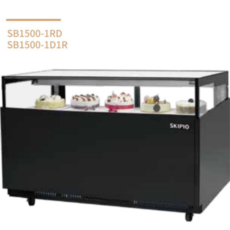 上豪利供应shipio世备蛋糕展示柜SB2100-1D1R黑色蛋糕展示柜定金