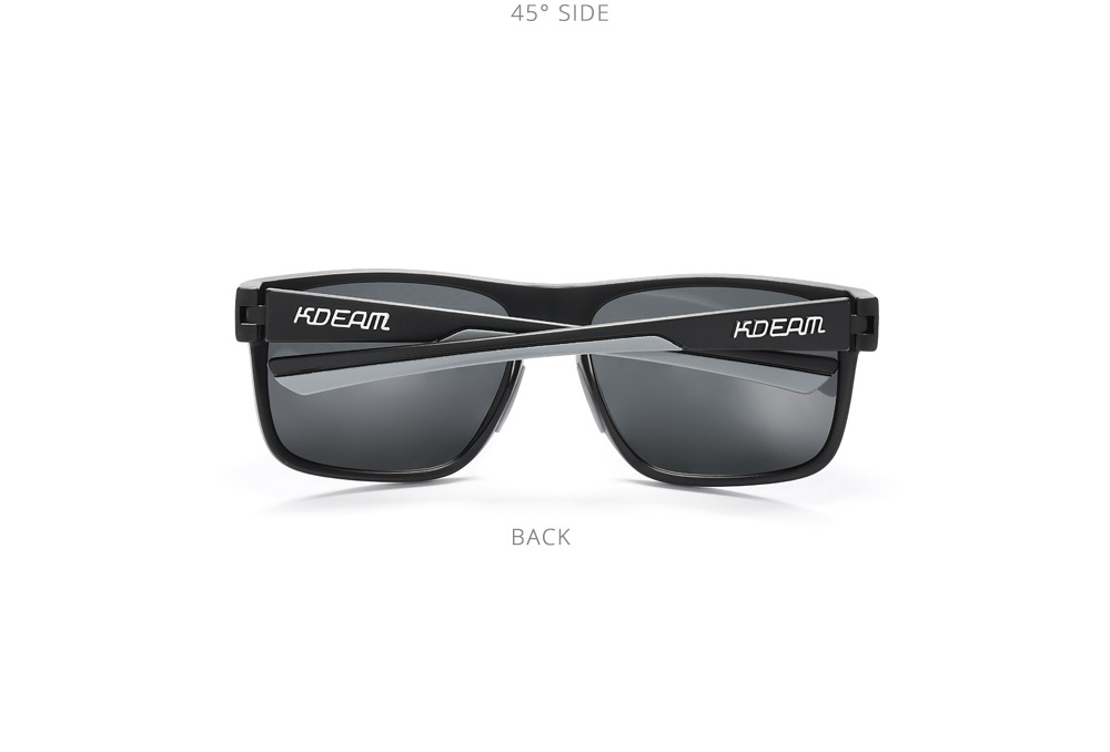 60g Weight Full Frame Glasses Structure Sunglasses Classification PC, UV400 Protection Lens Material Square Glasses Style Outdoor, Travel Occasion Solid Color Pattern Men's Gender Casual, Sports Style Casual Sports Solid Color PC UV400 Protection Square Full Frame Men's Sunglasses 24